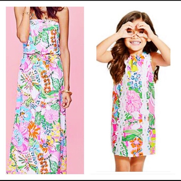lilly pulitzer mommy daughter matching